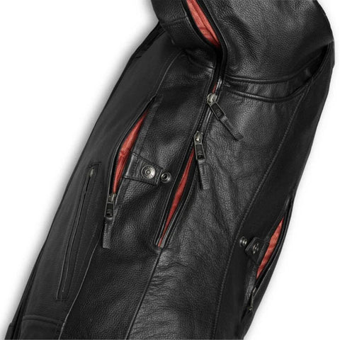 Harley Davidson Replica Leather Motorcycle Jacket