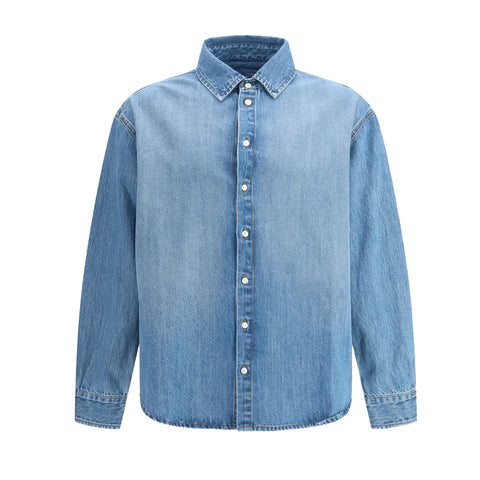 Indigo Denim Shirt Blue