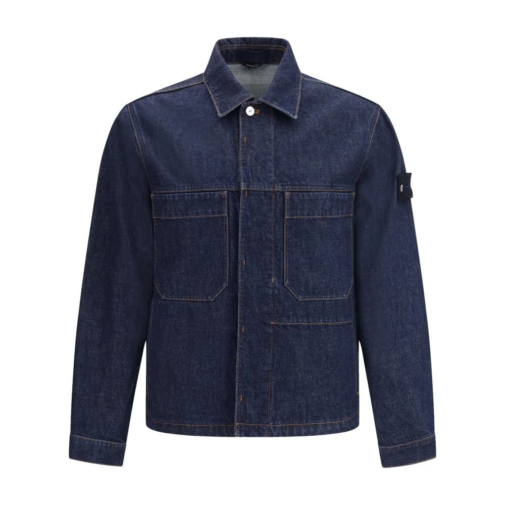 Classic Collar Denim Jacket