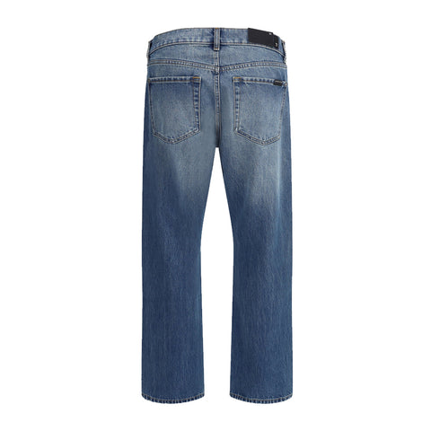 Modern Straight Denim Jeans