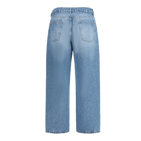 Long Wide Legs Denim Jeans