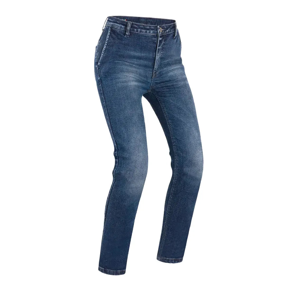 Men’s Mid-Blue Slim-Fit Denim Jeans