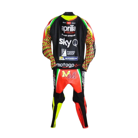Aprilia Racing Custom Made Motorbike Leather Racing Suit Replica