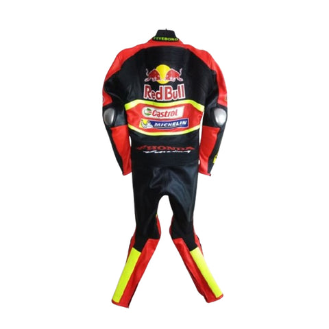 Honda  Custom Made Motorbike Leather Racing Suit Replica