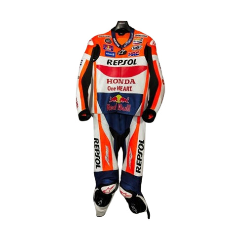 Honda Repsol Custom Made Motorbike Leather Racing Suit Replica