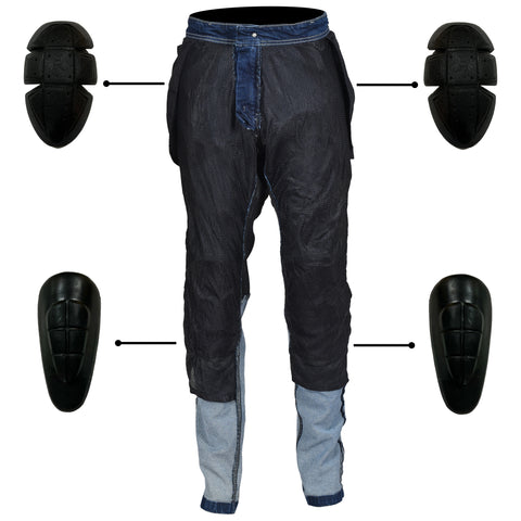 Motorcycle Kevlar Jeans Motorbike Protective Pants
