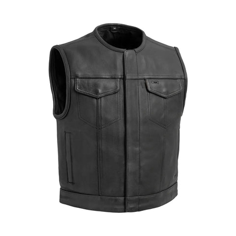 Lowside Men's Motorcycle Leather Vest