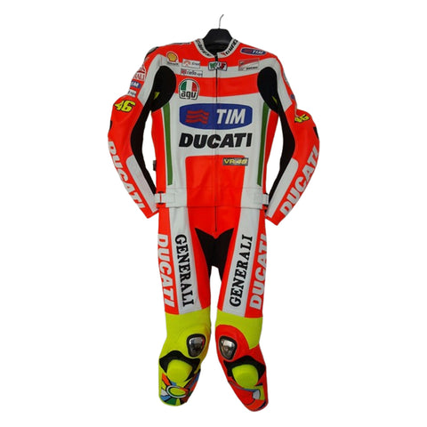 Ducati Custom Made Motorbike Leather Racing Suit Replica