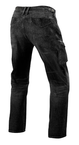 DARK GRAY KEVLAR CARGO JEANS