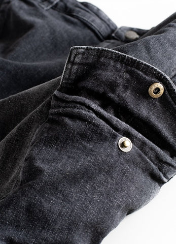 DARK GRAY KEVLAR CARGO JEANS