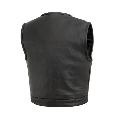 Lowside Men's Motorcycle Leather Vest