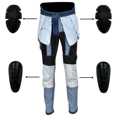 Kevlar Motorcycle Jeans Motorbike Protective Pants