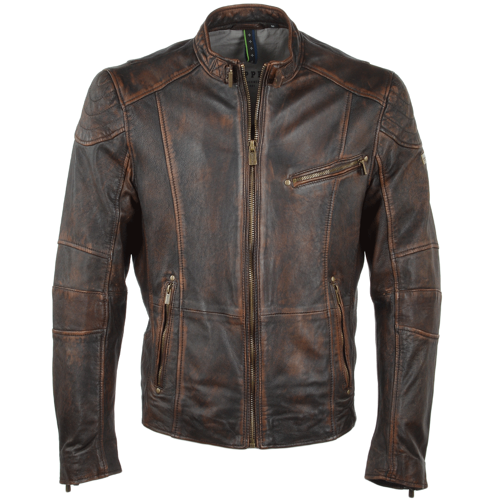 Classic Biker Leather Jacket