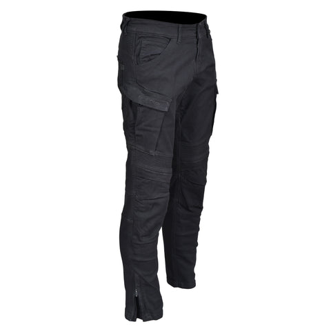 Kevlar Motorcycle Jeans Black Motorbike Protective Pants