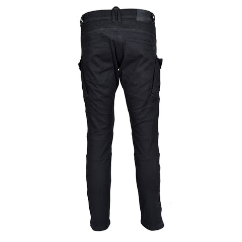 Kevlar Motorcycle Jeans Black Motorbike Protective Pants