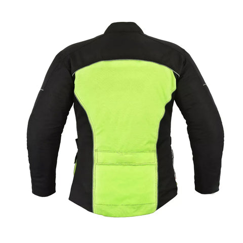 Hiviz Motorcycle Textile Jacket