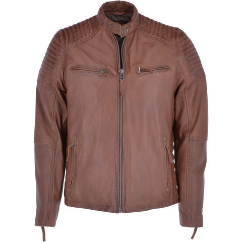 Brown Biker Leather Jacket