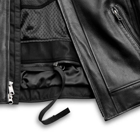 Harley Davidson Replica Leather Motorcycle Jacket